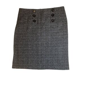 RACHEL ADAMS TWEED MINI SKIRT/ Size Small